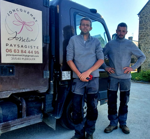 Équipe de paysagistes